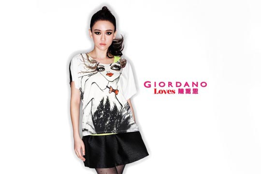 可享有原价990元【GIORDANO】陈乔恩代言,