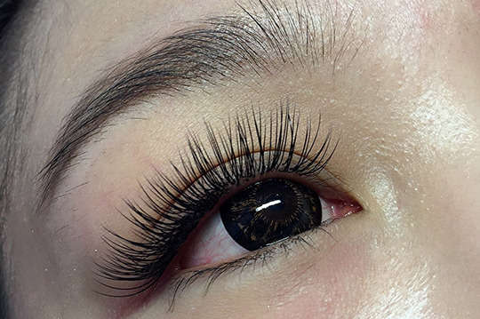 150根可爱娃娃型上睫毛嫁接 / c.魅惑性感系不限根数上睫毛嫁接 / d.