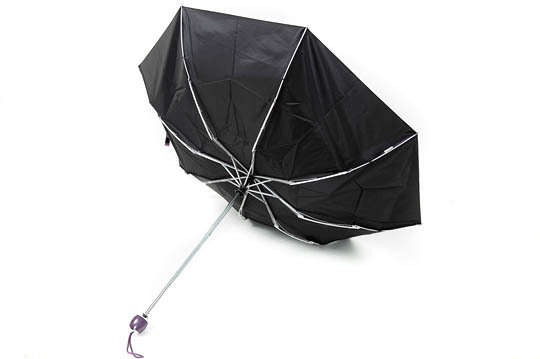 钢笔伞使用银胶防紫外线伞布,避雨,遮阳,挡紫外线都没问题.