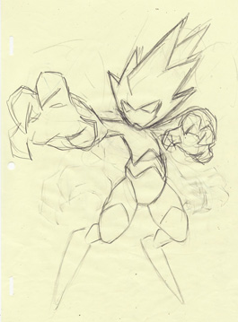 战神联盟的领袖-雷伊设计图