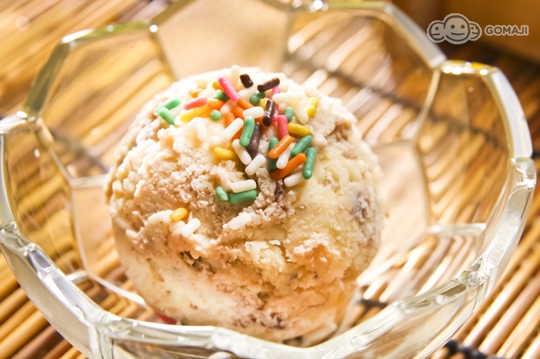 餐后甜点还有绵密的绿豆汤.