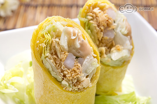 寒天布丁礼鲜虾卷鲜虾鸡肉卷图片