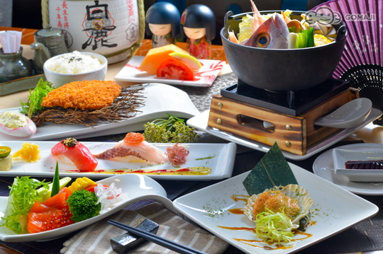 只要438元,即可享有【海坊主创意日本料理】日式单人豪华飨宴套餐