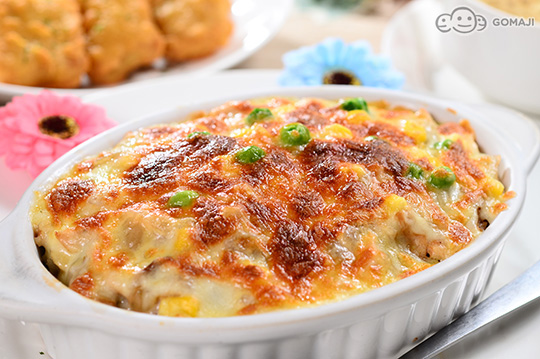 创意焗饭:什锦海鲜/鲔鱼风味/培根风味/黑胡椒牛柳/蘑菇鸡柳 五选